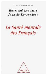 Cover of: La santé mentale des Français