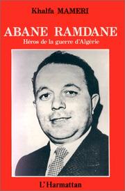 Cover of: Abane Ramdane