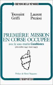 Première mission en Corse occupée by Toussaint Griffi