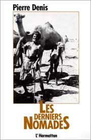 Cover of: Les derniers nomades