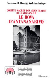 Cover of: Le Rova d'Antananarivo