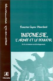 Cover of: L' armée et le pouvoir en Indonésie