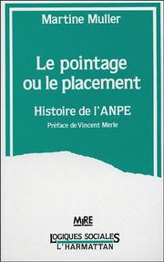 Cover of: Le pointage ou le placement: histoire de l'ANPE