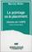 Cover of: Le pointage ou le placement