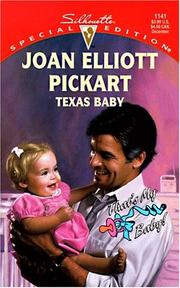 Cover of: Texas Baby (Silhouette Special Edition, No. 1141) (That's My Baby)