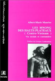 Cover of: Les Mnong des Hauts-Plateaux (Centre Vietnam)