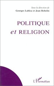 Cover of: Politique et religion