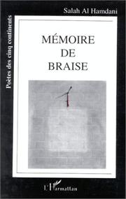 Cover of: Mémoire de braise