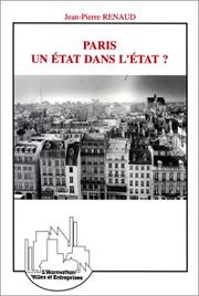 Cover of: Paris: un Etat dans l'Etat?