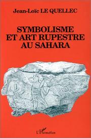 Cover of: Symbolisme et art rupestre au Sahara