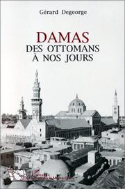 Cover of: Damas by Gerard Degeorge