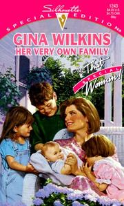 Cover of: Her Very Own Family  (That Special Woman/Family Found: Sons & Daughters)