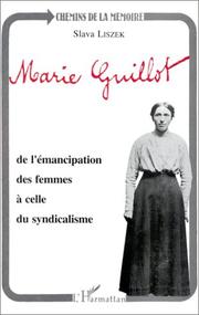 Cover of: Marie Guillot by Slava Liszek