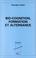 Cover of: Bio-cognition, formation et alternance