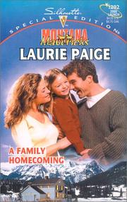 Cover of: A Family Homecoming (Montana Mavericks: Return To Whitehorn) by Laurie Paige