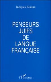 Cover of: Penseurs juifs de langue française