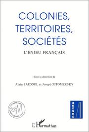 Cover of: Colonies, territoires, sociétés: l'enjeu français