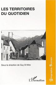 Cover of: Les territoires du quotidien
