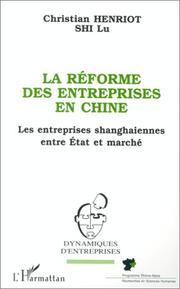 Cover of: La réforme des entreprises en Chine by Christian Henriot