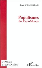 Cover of: Populismes du tiers-monde