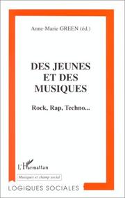 Cover of: Des jeunes et des musiques by Anne-Marie Green (ed.).