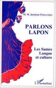 Cover of: Parlons lapon: les Sames, langue et culture