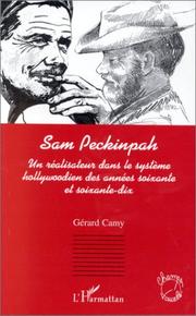Cover of: Sam Peckinpah by Gérard Camy