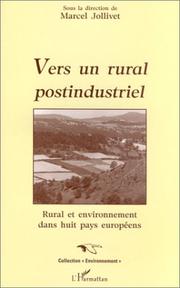 Cover of: Vers un rural postindustriel: rural et environnement dans huit pays européens