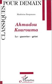 Cover of: Ahmadou Kourouma: le "guerrier" griot