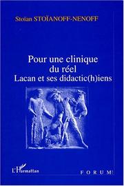 Cover of: Pour une clinique du réel: Lacan et ses didactic(h)iens