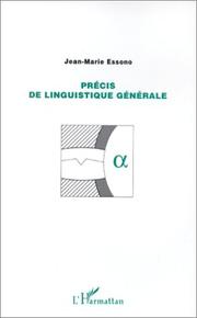 Cover of: Précis de linguistique générale by Jean-Marie Essono