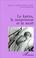 Cover of: Le foetus, le nourrisson et la mort