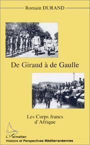 De Giraud à de Gaulle by Romain Durand