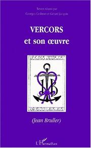 Cover of: Vercors (Jean Bruller) et son œuvre