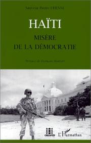 Cover of: Haïti, misère de la démocratie by Sauveur Pierre Etienne