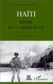 Cover of: Haïti: misère de la démocratie