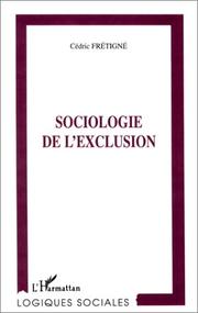 Cover of: Sociologie de l'exclusion