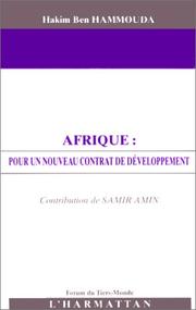 Cover of: Afrique: Pour un nouveau contrat de developpement (Forum du tiers monde)