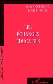 Cover of: Les échanges éducatifs