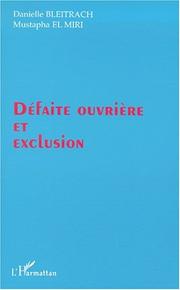 Cover of: Défaite ouvrière et exclusion