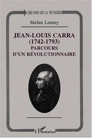 Cover of: Jean-Louis Carra, 1742-1793 by Stefan Lemny