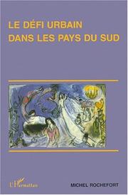 Cover of: Le défi urbain dans les pays du Sud by Rochefort, Michel