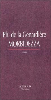 Cover of: Morbidezza: roman