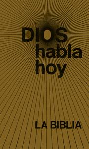 Cover of: Version Popular - Dios Habla Hoy by American Bible Society.