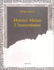 Maurice Matieu by Philippe Sergeant