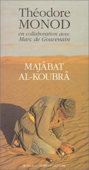 Cover of: Majabât Al-Koubrâ