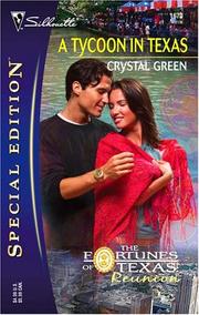 Cover of: A Tycoon In Texas (Silhouette Special Edition) (Silhouette Special Edition) by Crystal Green