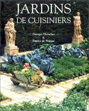 Cover of: Jardins de cuisiniers