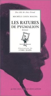 Cover of: Les ratures de Pygmalion