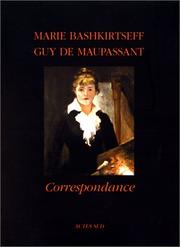 Cover of: Correspondance by Marie Bashkirtseff